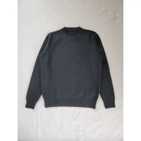 22FW 508A3 Lambswool Knit Topstoney Lamb Fur Sweater Hand Wash Not Machine Washable on BoonBuy