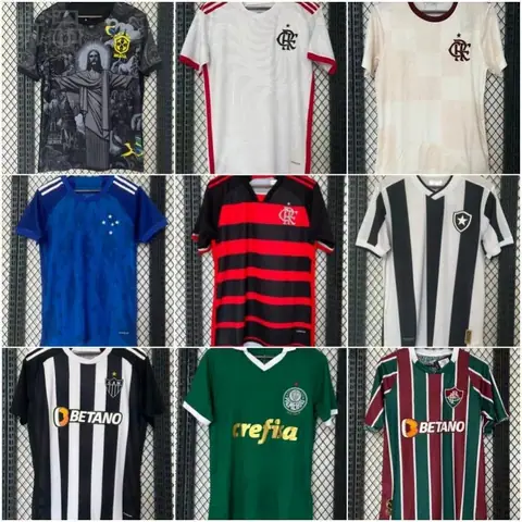 2425 Brazilian League Jersey Palmeiras Flamenco Sao Paulo Santos Football Jersey on BoonBuy
