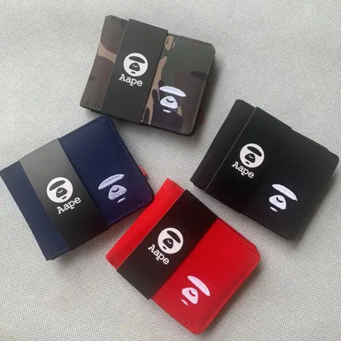 Aape Simple Men's and Women's Trendy Japanese Card Holder Wallet Driver's License License Bag Document Bag on BoonBuy