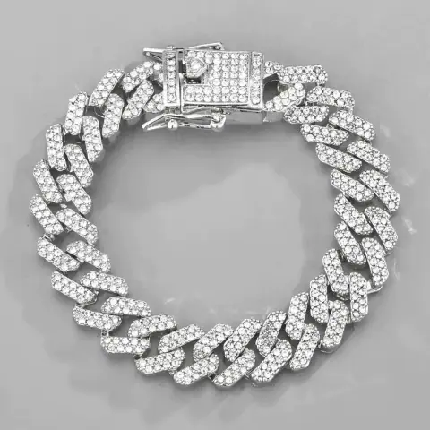Adjustable Moissanite Bracelet on BoonBuy