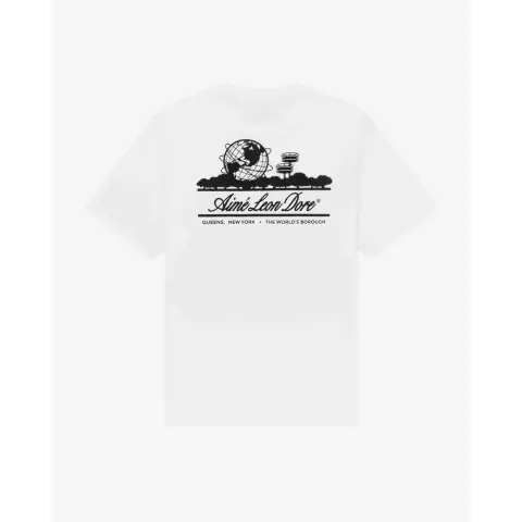 Aime LeoDore New York Park Earth Instrument Classic Fashion Brand Logo Short Sleeve T-shirt Vibe Style on BoonBuy