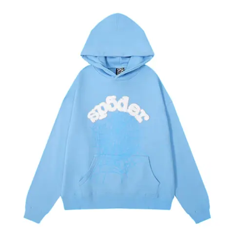 American Fashion Brand SP5DER 555555 Spider Web Hooded Sweater Men Young Thug Ins Coat Women on BoonBuy