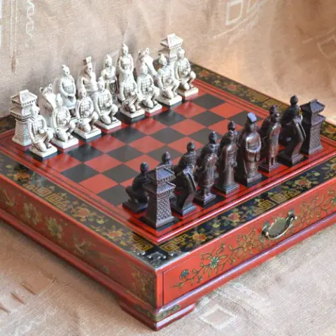 Antique Chess Board on BoonBuy