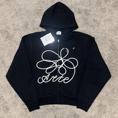 Arte Flower Zip-up Emb on BoonBuy