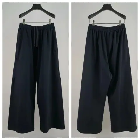 Balenciaga Black Baggy Sweatpants on BoonBuy