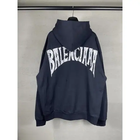 Balenciaga Glitted Logo Hoodie on BoonBuy