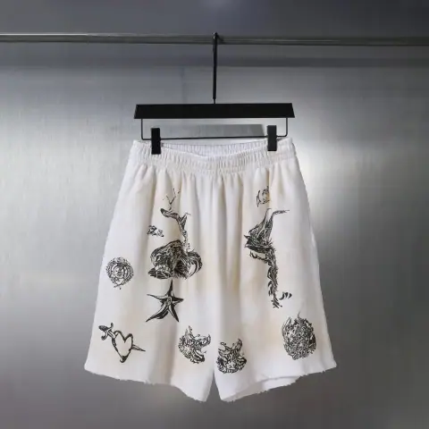 Balenciaga Graffiti Shorts on BoonBuy