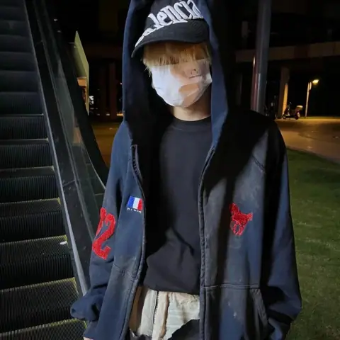 Balenciaga Muddy Polo Hoodie on BoonBuy