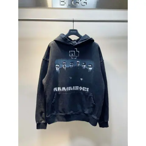 Balenciaga Rammstein Hoodie on BoonBuy