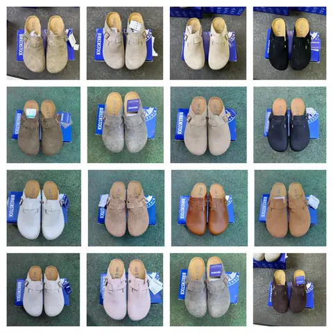 Bir-kens-tock Lightweight Casual Closed Toe Slippers 2024 Most Popular Slippers Series Color Collection on BoonBuy