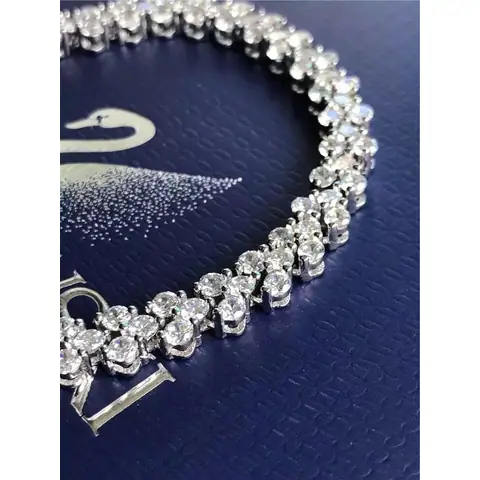 Bracelet Zircon Crystal Couple Style Adjustable Length Ins Style on BoonBuy