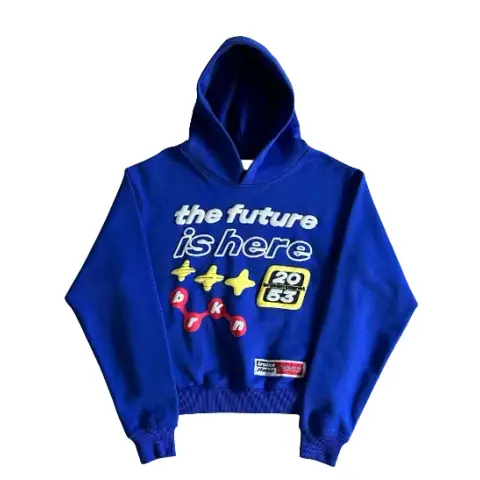 Broken Planet Hoodie Blue on BoonBuy