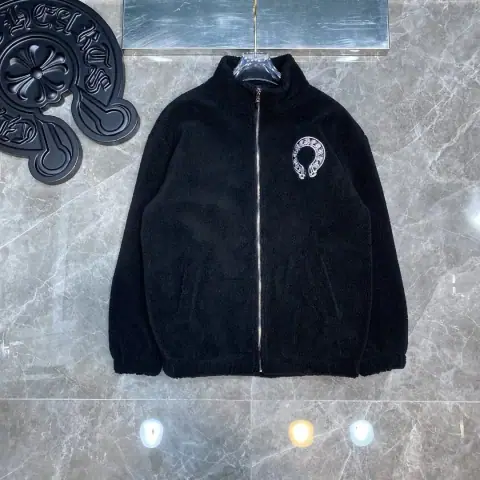 Chrome Hearts Fleece Jacket 2 Colorways on BoonBuy