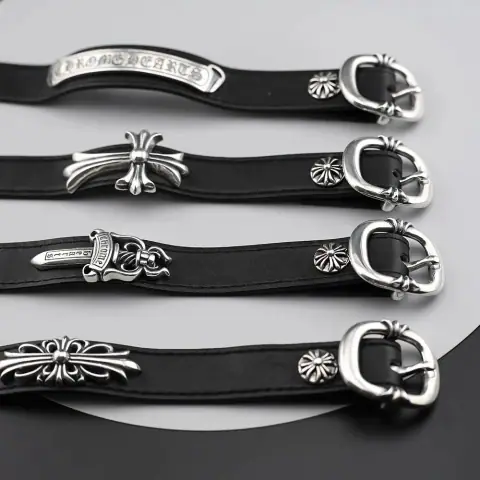 Chrome Hearts Leather Bracelet 4 Colorways on BoonBuy