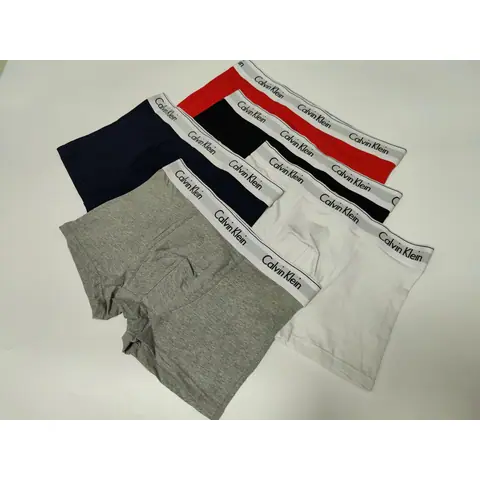 CK01 Letter Print Men's Underwear Solid Color Cotton Men on BoonBuy