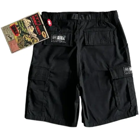 Corteiz Shorts Cargo Black, photo 2