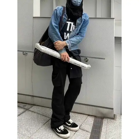 Crsc Number Nine Six Pocket Multi Pocket Archive Flared Loose Casual Sports Pants Sweatpants on BoonBuy