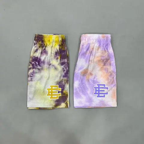 EE Basic Short Lavender Tie Dye Blue on BoonBuy