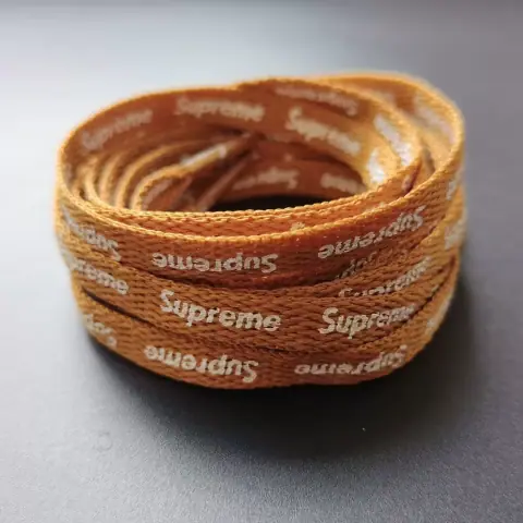 Fit Air Force One Supreme Joint Name Shoelace Wheat Color Black Red Sup Shoelace Canvas Shoes Shoelace on BoonBuy