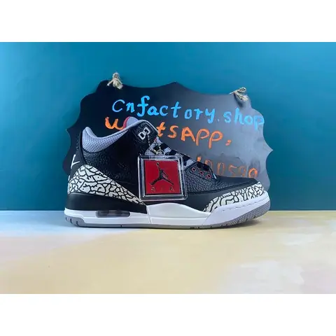 H50CN Jordan 3 Retro Black Cement 2018 854262 001 on BoonBuy