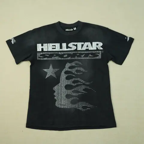 Hellstar Black T-shirt on BoonBuy