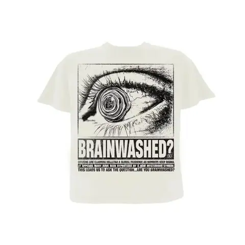 Hellstar Eyeball T-Shirt White on BoonBuy