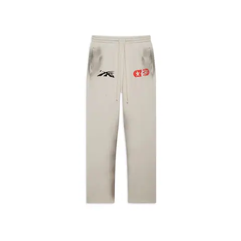 Hellstar Lf You Dont Like Us Beat Us Sweatpants White on BoonBuy