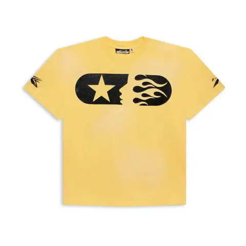 Hellstar Marathon T-shirt Yellow on BoonBuy