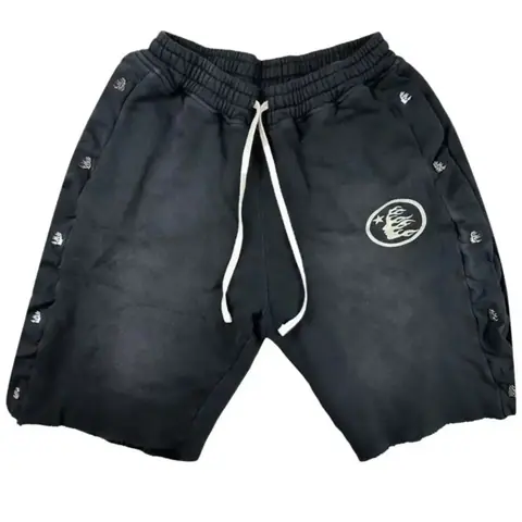 Hellstar Snap Sweatshorts Shorts Blank on BoonBuy