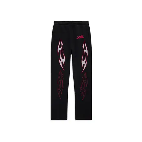 Hellstar Sports Future Flame Sweatpants Black on BoonBuy