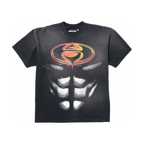 Hellstar Superhero T-shirt Black on BoonBuy