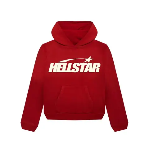 Hellstar Uniform Hoodie Red on BoonBuy