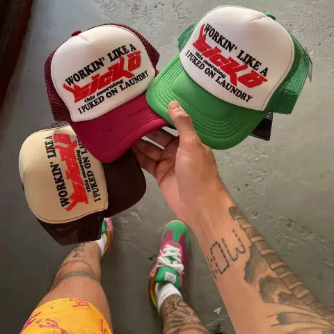 Ian Connor Sicko Trucker Hat American Retro Truck Cap Baseball Cap Atlanta Limited on BoonBuy