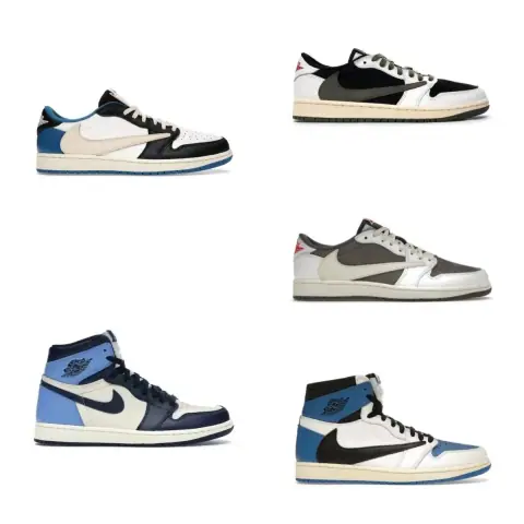 Jordan 1 Travis Scott Collection LJR on BoonBuy