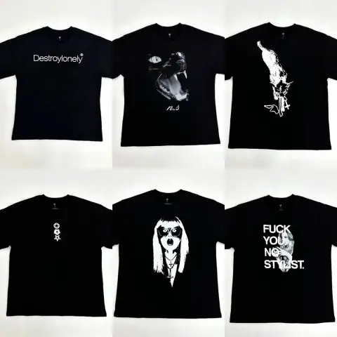 Ken Carson x Destroy Lonely Tour Merch 7 Colorways on BoonBuy