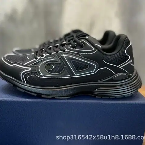 Men's Breathable Sneakers B30 Series Genuine Leather Casual Sports Shoes Trendy Men's Shoes Large Size Foreign Trade 36-46 on BoonBuy