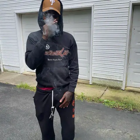 New Sicko 1993 Ian Connor Rap American Street Style Plus Velvet Hooded Sweatshirt on BoonBuy