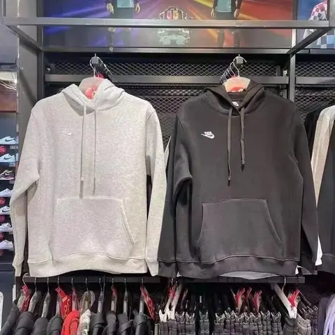 Ni Classic All-Match Top with Hoodie on BoonBuy