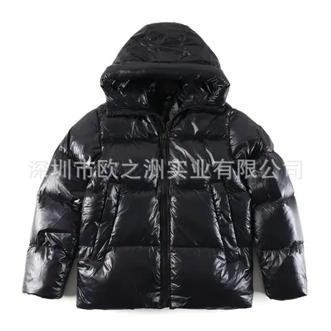 Palm Moose No. 2252 Men Hooded Crofton Down Jacket on BoonBuy