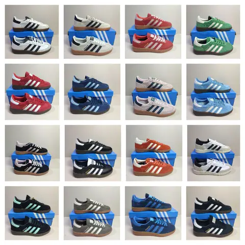 PD Version AD Orig-Inals Hand-ball Sp-zl Comfortable and Versatile Non-Slip Wear-Resistant Low-Top Sneakers Series Color Collection on BoonBuy