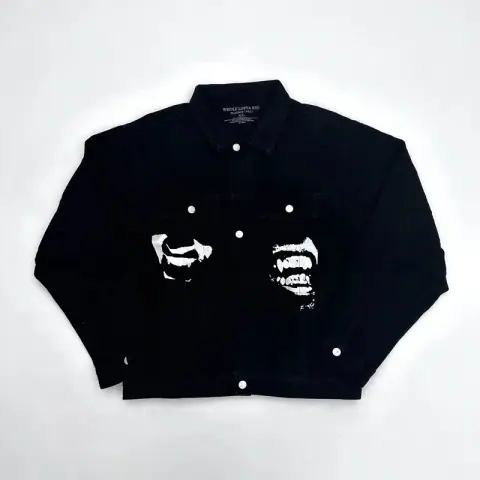 Playboicarti Wlr Denim Jacket on BoonBuy