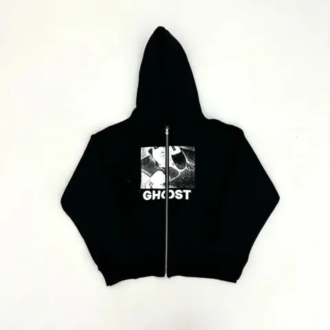 Playboicarti Wlr Merch Zip Up Hoodie on BoonBuy