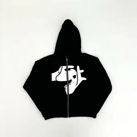 Playboicarti Wlr Zip Up Hoodie on BoonBuy