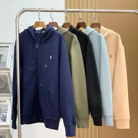 Polo Ralph Lauren Zip-Up Hoodie on BoonBuy