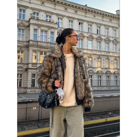 Racerworld Fur Jacket on BoonBuy