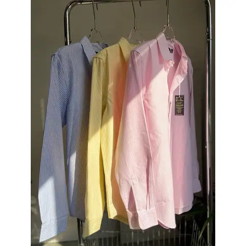 Ralph Lauren Stripped Oxford Shirt on BoonBuy