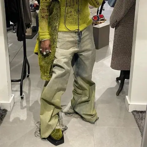 Rick Owens Acid Denim on BoonBuy