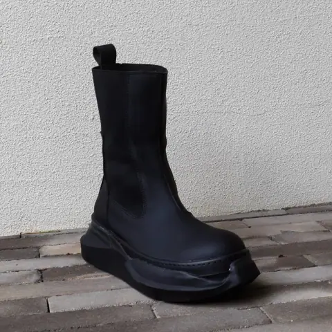 Rick Owens Beatle Boots 2 Colorways on BoonBuy
