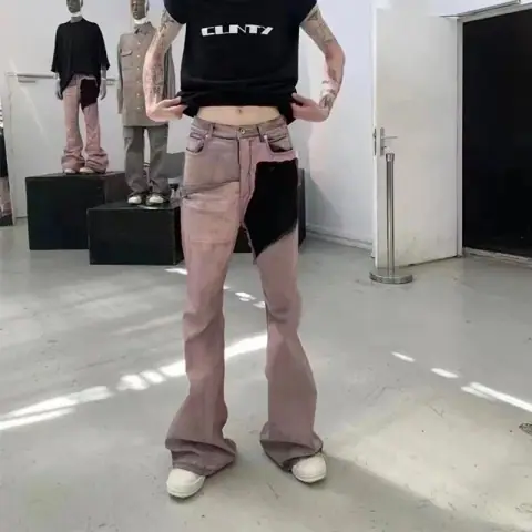 Rick Owens Patchwork Denim on BoonBuy