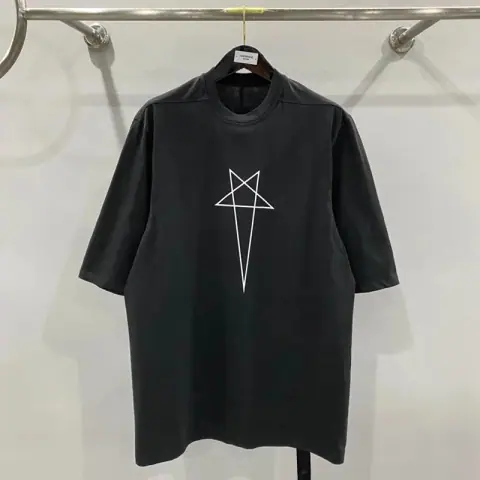 Rick Owens Pentagram Shirt 2 Colorways on BoonBuy
